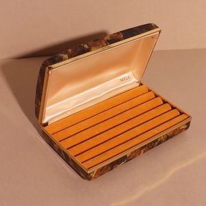 Vintage Ring/Earring Travel Case / Jewelry Travel Case